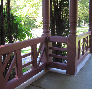 new porch rails